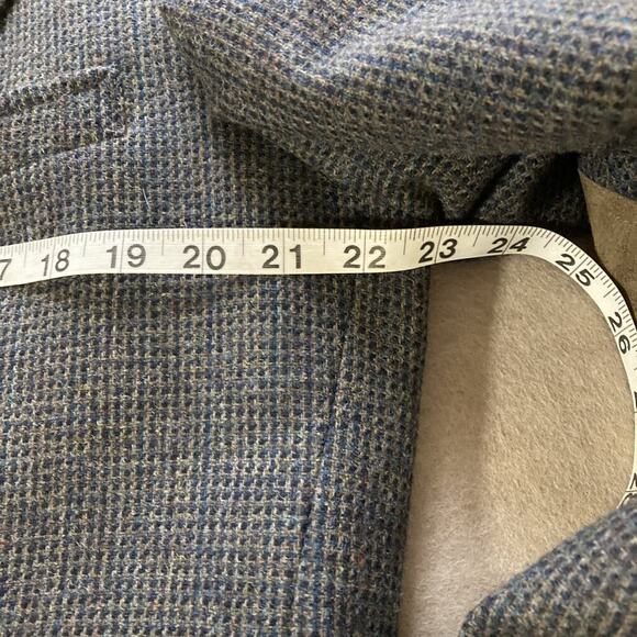 Pendleton Men's Virgin Wool Tweed Blazer Sz 42 Elbow Patches Sport Coat Gray - Picture 6 of 9